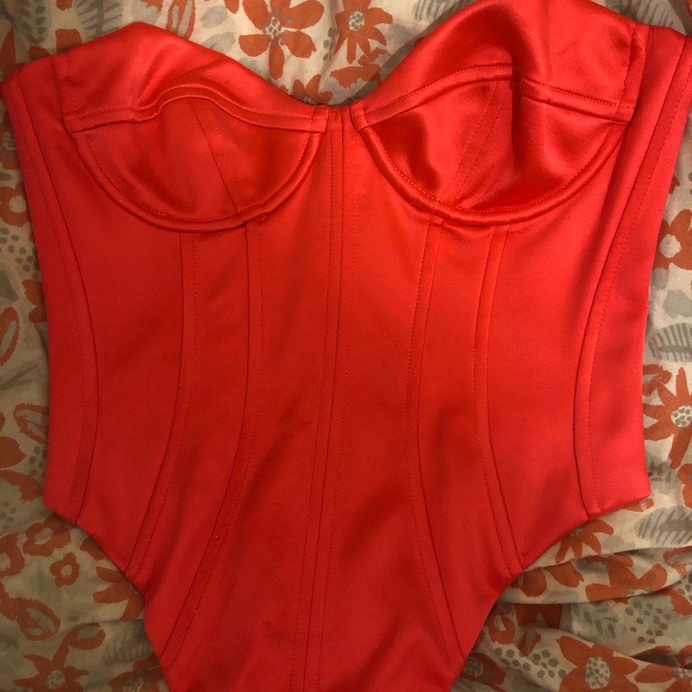 Oh Polly Power of Love corset bodysuit size 8